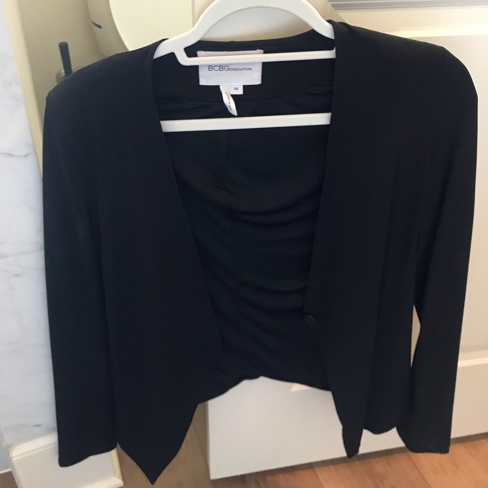 BCBG Black lightweight blazer